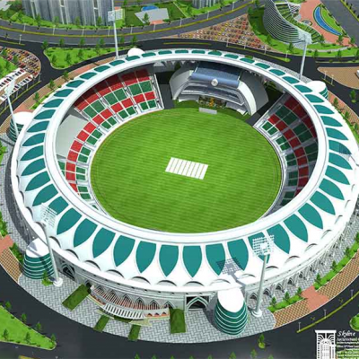 印度最大体育馆-板球场320平方米